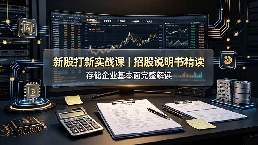 （19255期）付费文章：新股打新实战课｜招股说明书精读，存储企业基本面完整解读-云创网