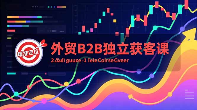 外贸B2B独立获客课，Facebook主页搭建、消息互动广告、精准定位，打造高询盘系统-云创网