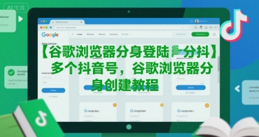 谷歌浏览器分身登陆多个抖音号，谷歌浏览器分身创建教程-云创网