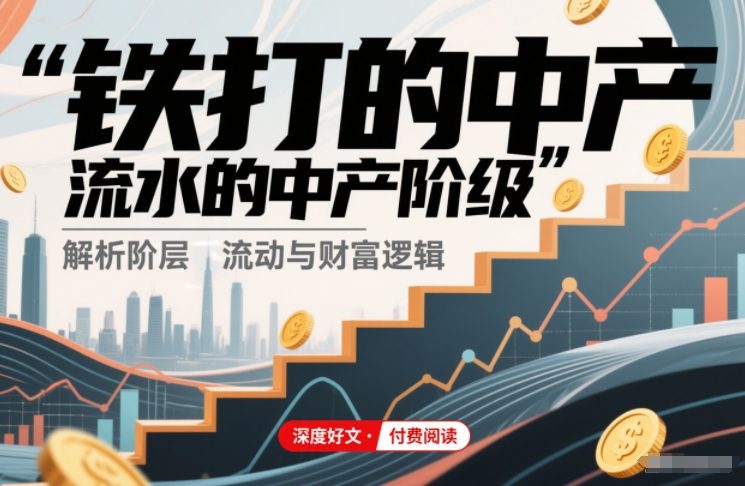 付费文章：铁打的中产，流水的中产阶级-云创网