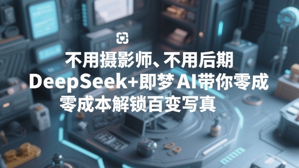不用摄影师、不用后期，DeepSeek+即梦AI带你零成本解锁百变写真！-云创网
