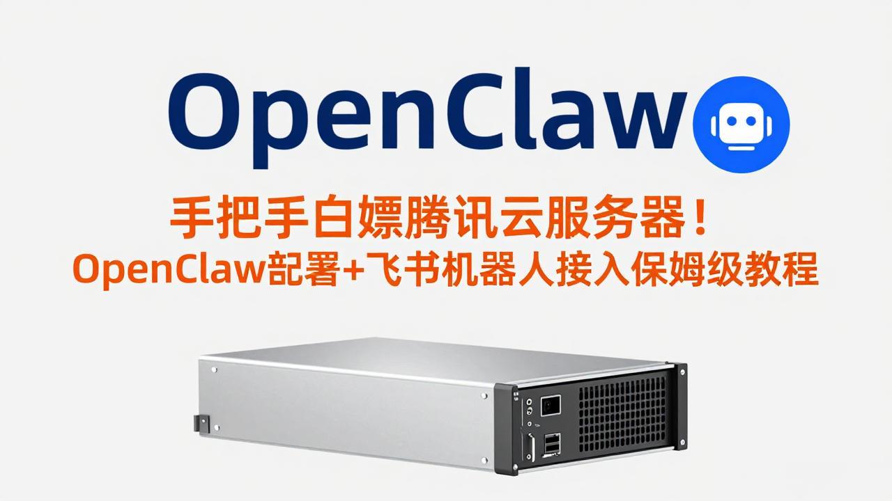 手把手白嫖腾讯云服务器！OpenClaw部署+飞书机器人接入保姆级教程-云创网