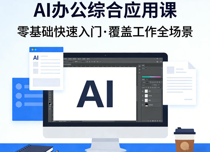 AI办公综合应用课，零基础快速入门，覆盖了工作中各种应用场景-云创网