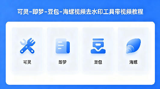 可灵–即梦–豆包–海螺视频去水印工具带视频教程-云创网