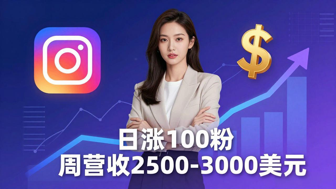 想做数字产品？Sheri亲授：日涨100粉、每周2500至3000美元的营收，Instagram躺着赚-云创网