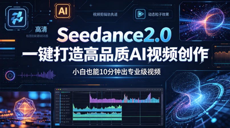 Seedance2.0一键打造高品质AI视频创作，小白也能10分钟出专业级视频-云创网