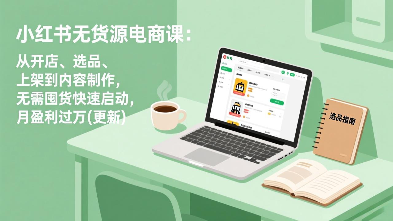 小红书无货源电商课(5月12更新-云创网