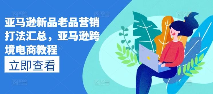 亚马逊新品老品营销打法汇总，亚马逊跨境电商教程-云创网