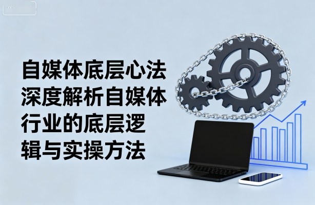 自媒体底层心法，深度解析自媒体行业的底层逻辑与实操方法-云创网
