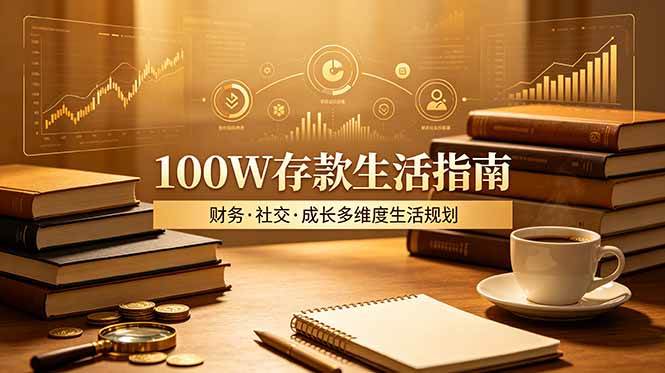 （19121期）付费文章：100W存款生活指南，如何从财务、社交、成长等维度规划自己的生活-云创网
