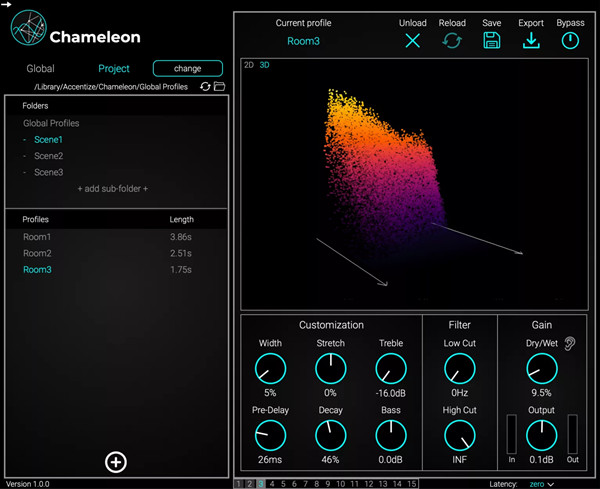 Accentize Chameleon(智能音频插件) v2.1.1 免费版-云创网