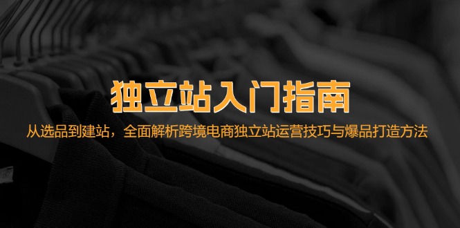 独立站入门指南：从选品到建站，全面解析跨境电商独立站运营技巧与爆品…-云创网