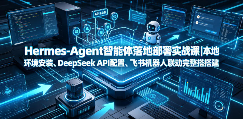 Hermes-Agent智能体落地部署实战课｜本地环境安装、DeepSeek API配置、飞书机器人联动完整搭建教程-云创网