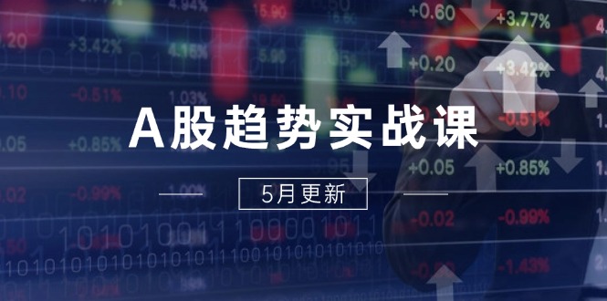 A股趋势实战课：主力动向+政策红利，2025全年策略5月更新-云创网