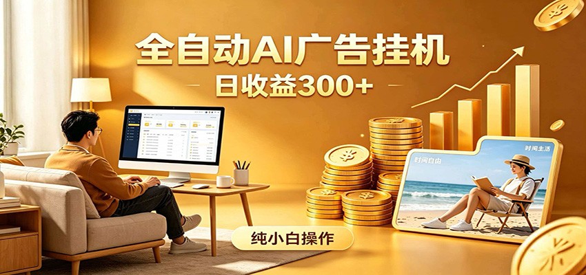 AI风口项目，全程解放双手，后台自动运行赚取收益，每天稳定收益300+-云创网