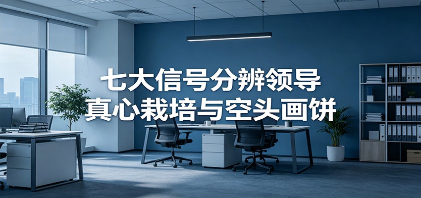 付费文章《七大信号分辨领导真心栽培与空头画饼》读懂管理背后人性逻辑-云创网