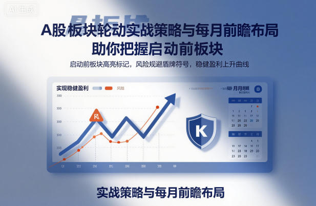 A股板块轮动实战策略与每月前瞻布局，助你把握启动前板块，规避风险，实现稳健盈利-云创网