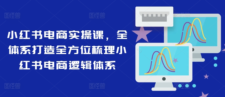 小红书电商实操课，全体系打造全方位梳理小红书电商逻辑体系-云创网