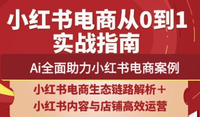 天诺老吴·2025小红书电商全链路运营-云创网