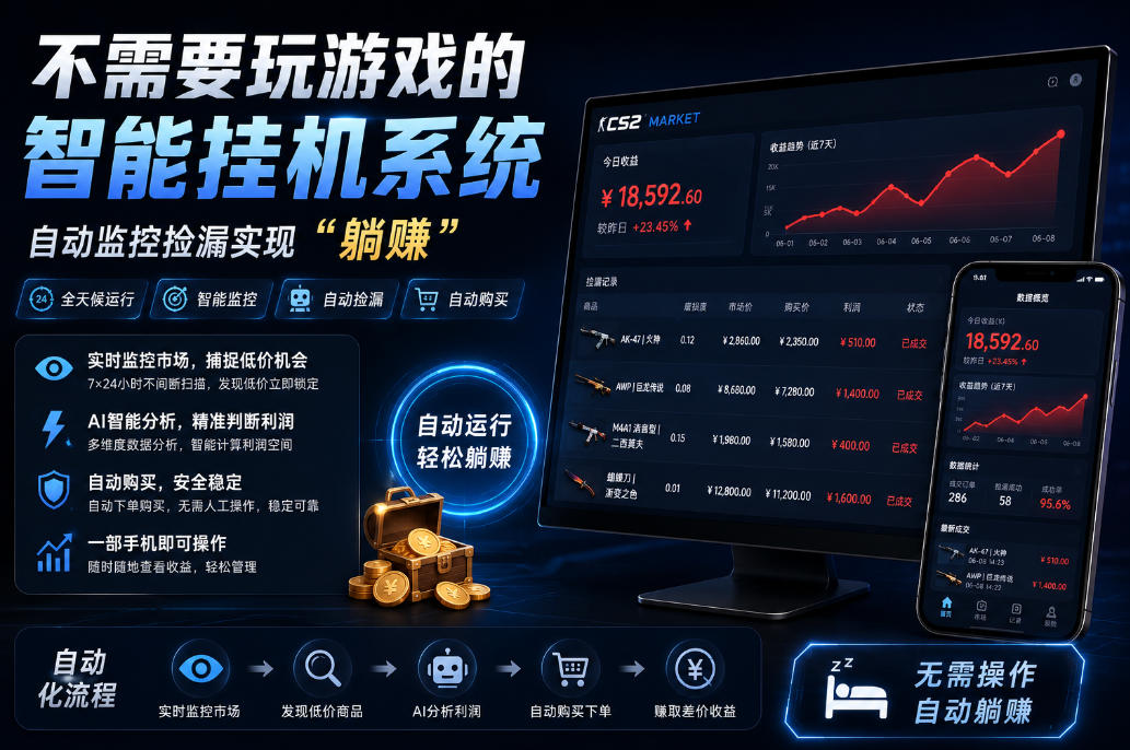 不用玩游戏的游戏搬砖项目，无需自己挂G，无需购买任何额外设备，所有数据支持任何形式验证【揭秘】-云创网