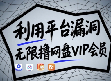 利用平台漏洞，无限撸网盘VIP会员，用户亲测有效!【漏洞原理+操作演示】-云创网
