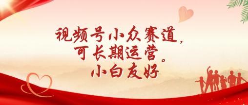 视频号小众赛道，可长期运营，小白友好【揭秘】-云创网