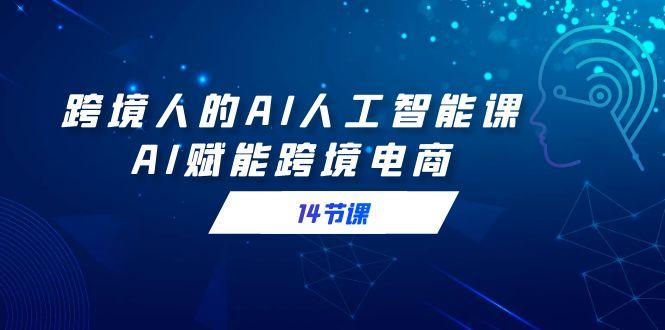 跨境人的AI人工智能课，AI赋能跨境电商(14节课)-云创网