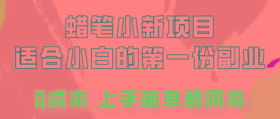 蜡笔小新项目拆解，0投入，0成本，小白一个月也能多赚3000+-云创网