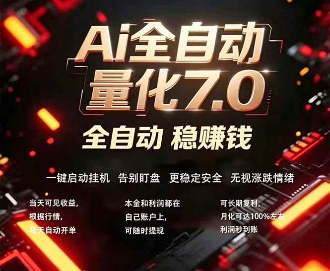 （19420期）EA黄金量化7.0 ，24小时全自动挣美金，小白轻松操作，日入1000+-云创网