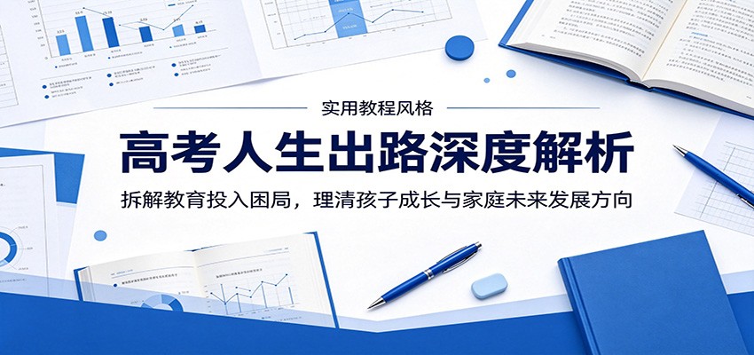 高考人生出路深度解析：拆解教育投入困局，理清孩子成长与家庭未来发展方向-云创网