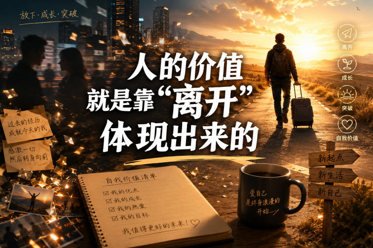 付费文章：人的价值就是靠“离开”体现出来的-云创网