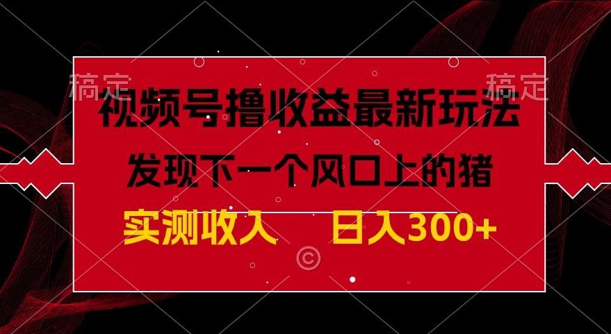 视频号分成计划最新玩法，单条作品几分钟制作完成,日入300+，过年前最后的冲刺-云创网